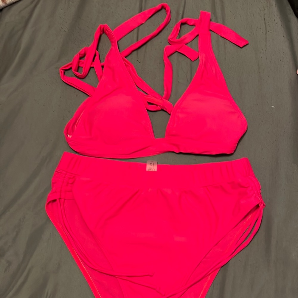 Pink two piece! New!!